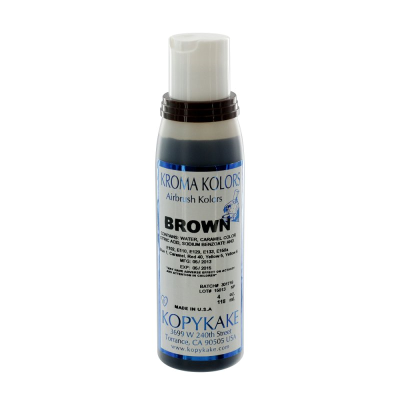 Kopykake Airbrush Colour - Brown (118ml/4oz)