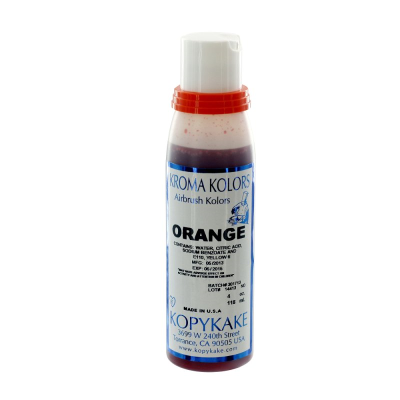 Kopykake Airbrush Colour - Orange (118ml/4oz)