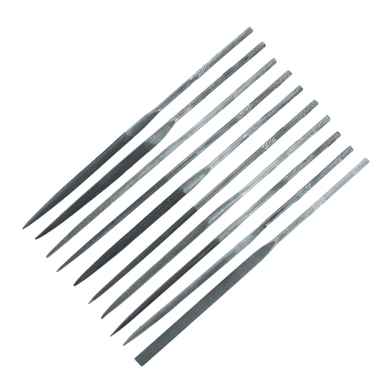 Jeweltool 10 Pce Medium Cut Needle Files | Shesto