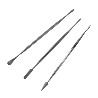 Jeweltool 3 Pce Double Ended Stainless Steel Carvers