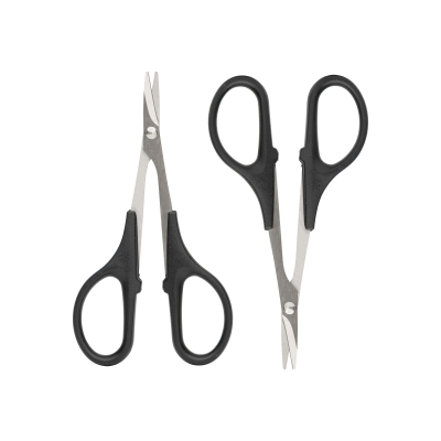 Modelcraft Curved and Straight Plastic Scissors