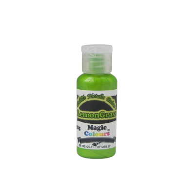 Magic Colours Metallic Paint - Lemon Grass (32g)