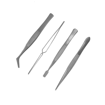 Jeweltool 4 Pce Stainless Steel Tweezers