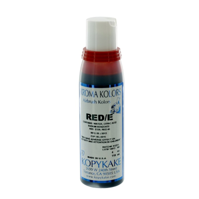 Kopykake Airbrush Colour - Red (118ml/4oz)