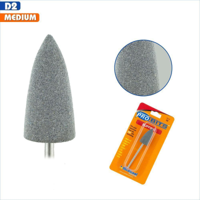 Silicone Buffing Bit - Grey (Medium)