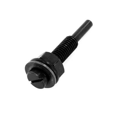 Policraft Straight Shank Threaded Arbor