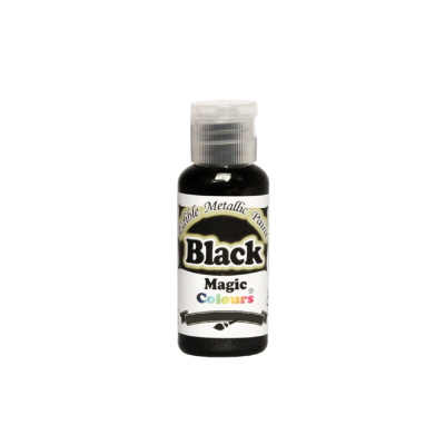 Magic Colours Metallic Paint - Black (32g)