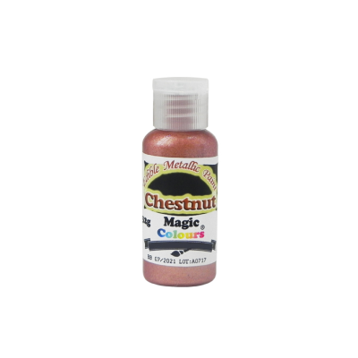 Magic Colours Metallic Paint - Chestnut (32g)