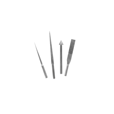 Modelcraft 4 Pce Diamond Reamer & File Accessory Set