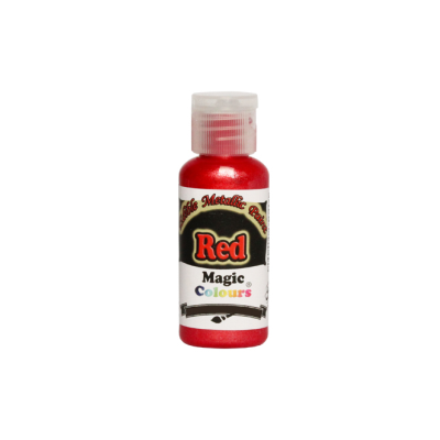 Magic Colours Metallic Paint - Red (32g)