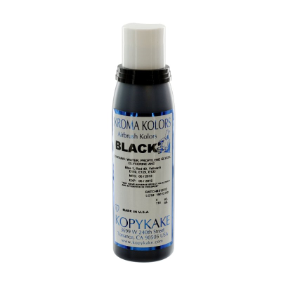 Kopykake Airbrush Colour - Black (118ml/4oz)