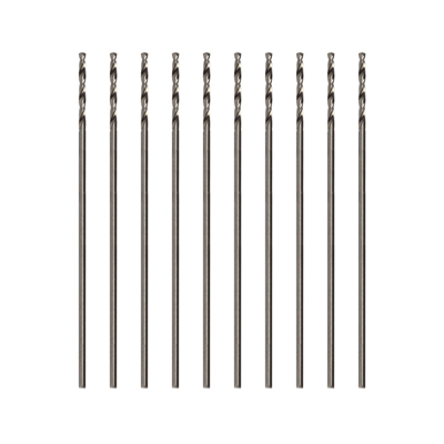 Modelcraft Precision HSS Drill Bits 0.8mm (Pack of 10)        