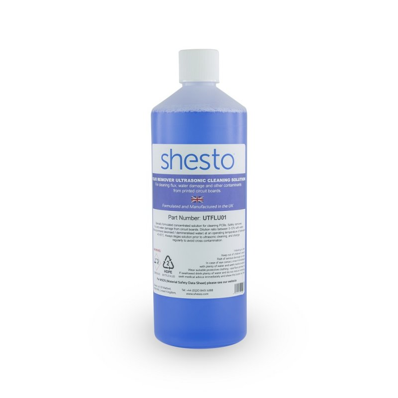 Shesto Ultrasonic Cleaner Solution For Flux Remover And Pcb (1 Litre