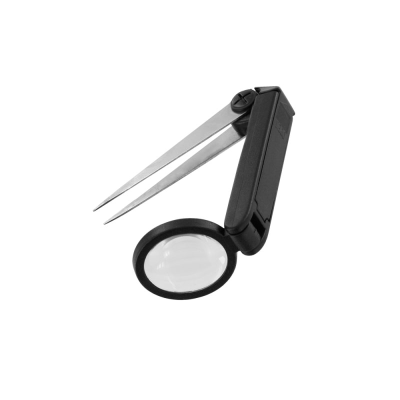 Modelcraft LED Magnifier Tweezer (1.75x Magnifier)