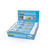Modelcraft Premium Air-Dry Clay (12 Pack)       