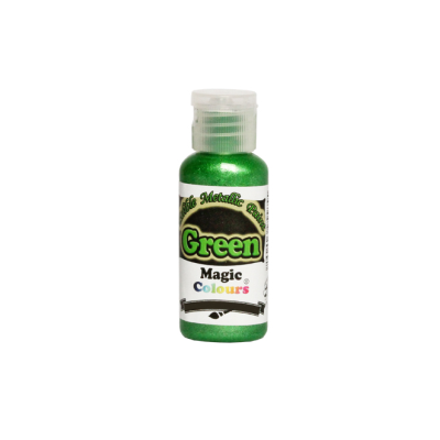 Magic Colours Metallic Paint - Green (32g)
