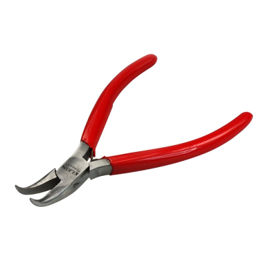 Jeweltool Box Joint Snipe Nose Bent Pliers (115mm)