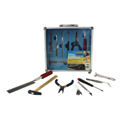 Modelcraft 13 Pce Railway & Hobby Hand Tool Set