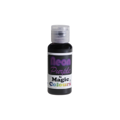 Magic Colours Neon Effect Sugarcraft Paste Colour - Purple (32g)