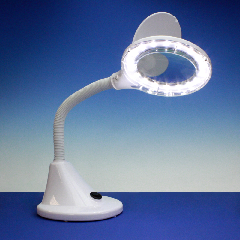 Lightcraft Led Compact Flexi Magnifier Lamp (Eu Plug) Shesto