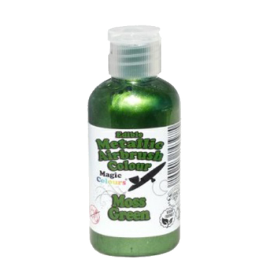 Magic Colours Metallic Airbrush Colour – Moss Green (55ml)