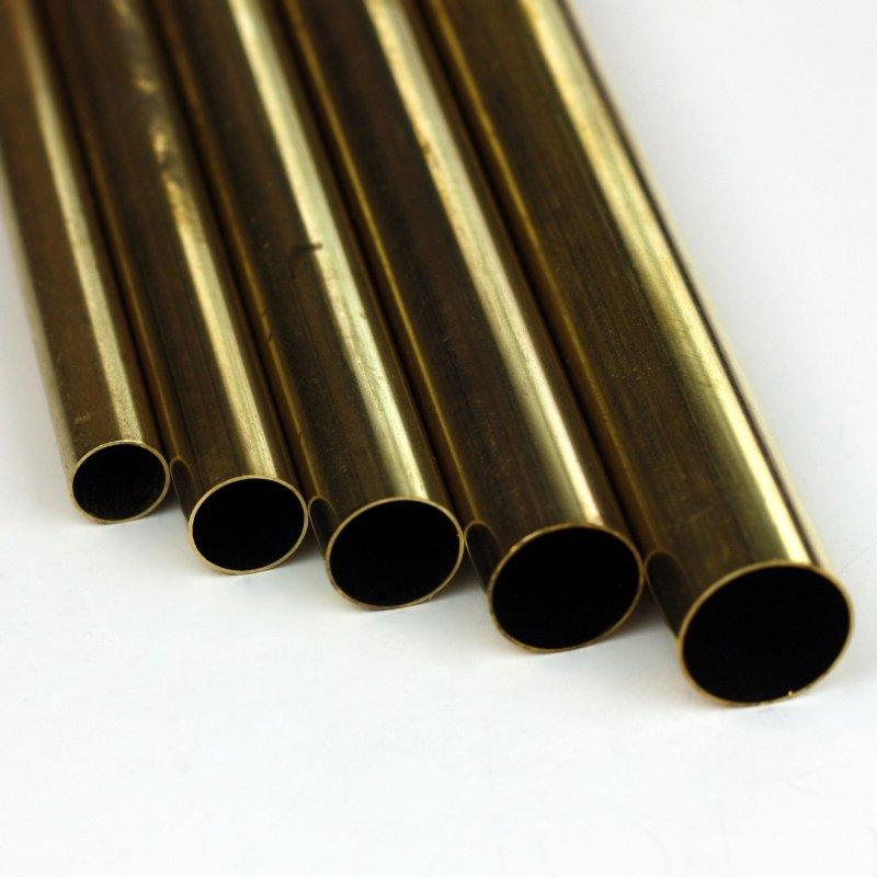 K&S Metals – Tubo Tondo In Ottone Spessore 0.014 Mm, Diametro 9/32”, Lunghezza 91,4 Cm (5 Pezzi)