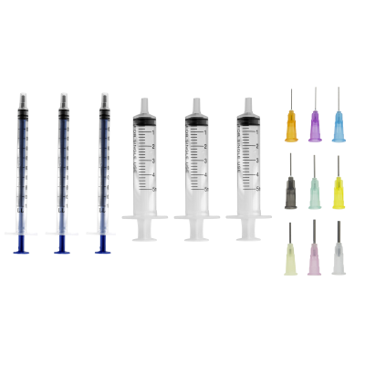 Modelcraft 15pc Syringe & Applicator Set      