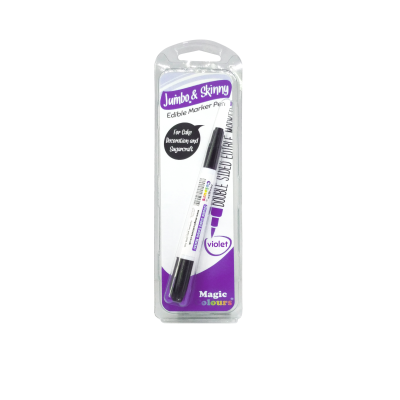 Magic Colours Edible Jumbo & Skinny Marker – Violet