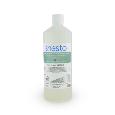 Shesto Ultrasonic Cleaner Solution For Brass, Copper and Aluminium (1 Litre) 