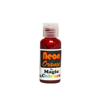 Magic Colours Neon Effect Sugarcraft Paste Colour - Orange (32g)