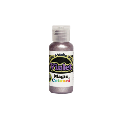 Magic Colours Metallic Paint - Violet (32g)