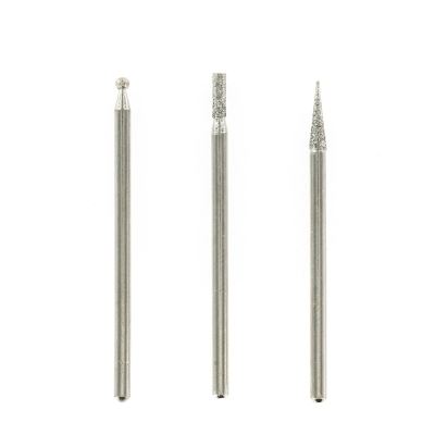 Rotacraft 3 Pce Diamond Burs (Assorted)