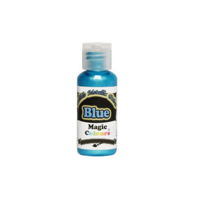 Magic Colours Metallic Paint - Blue (32g)