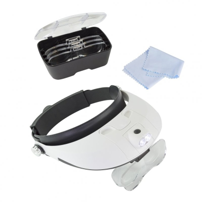 Lightcraft Pro LED Headband Magnifier Kit