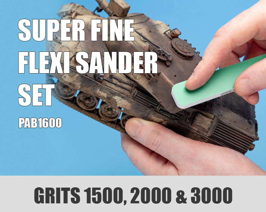 MODELCRAFT SUPER FINE FLEXI SANDER SET X3